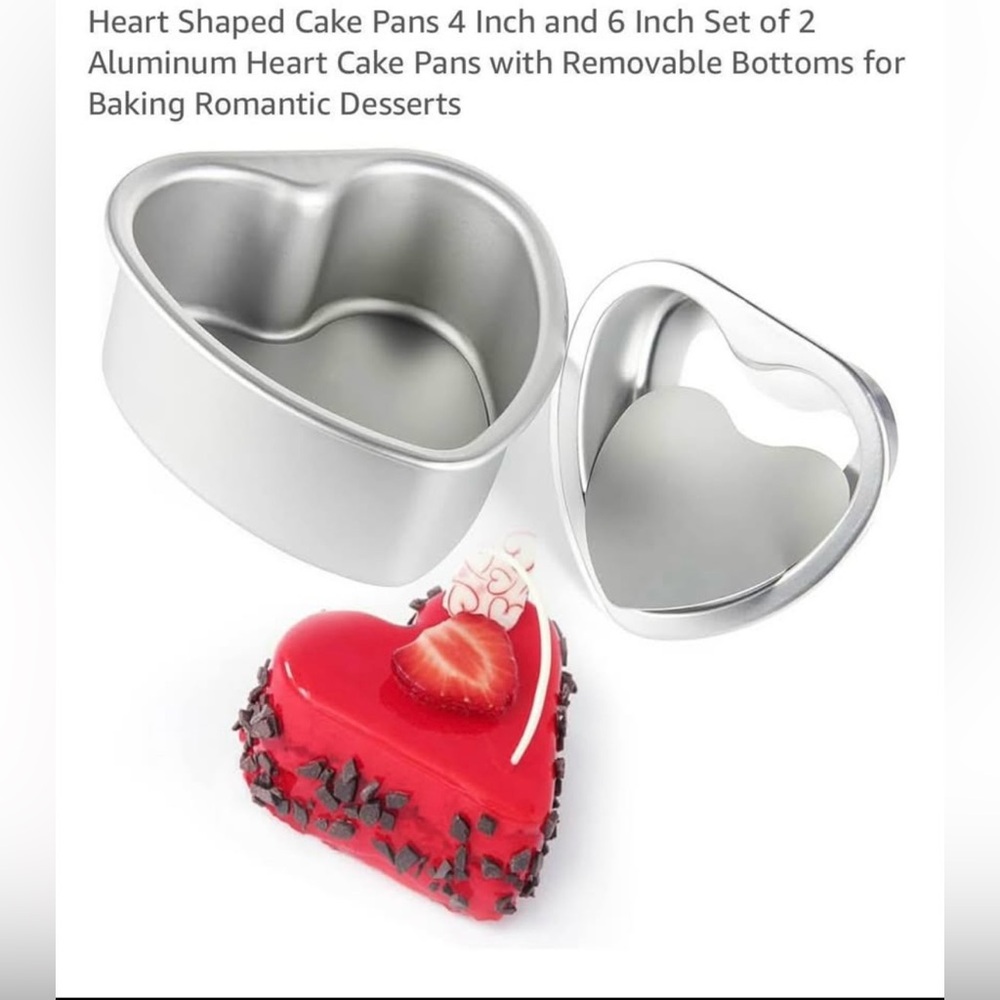 Heart-Shaped Nonstick Cake Pan